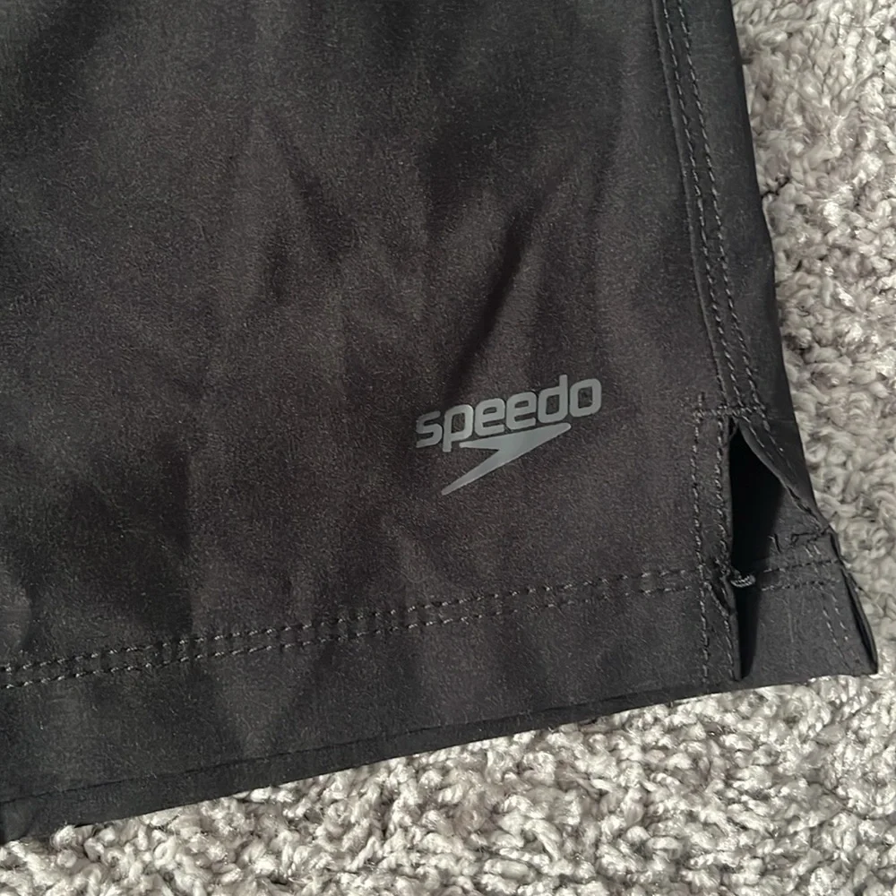 Speedo Black Swim Shorts‎ Size Large